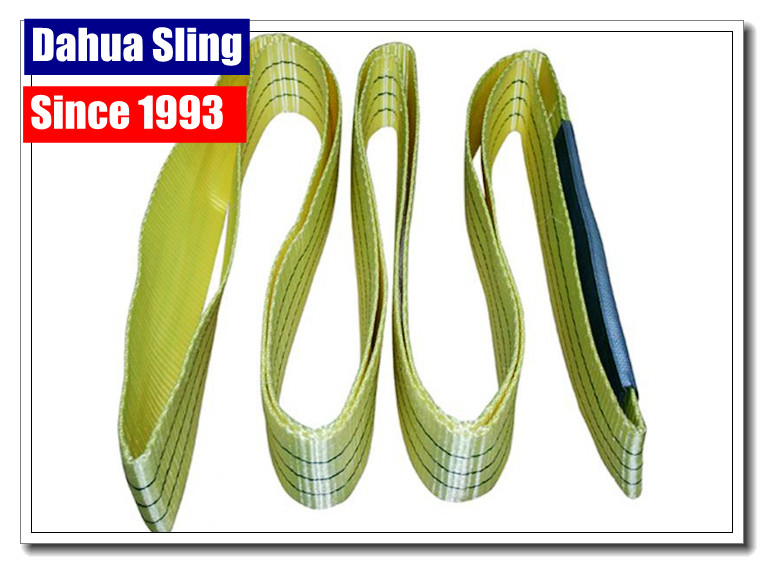 Endlose Hebestreifen Sicherheitsgürtel Typ, Runde Webbing Sling für Dachträger