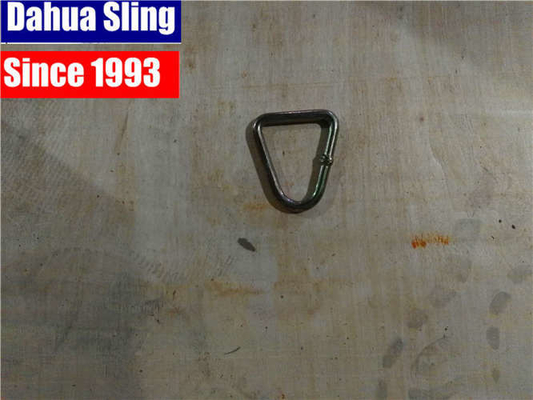 Professionelle Kunststoff / Gummi Oberfläche Custom SS Ratchet Strap Hooks, 50mm D Ring