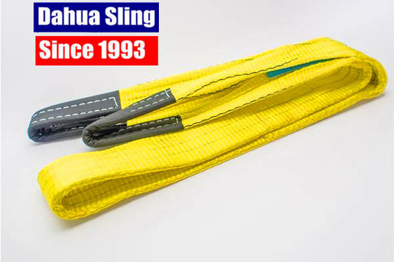Hochspannbarkeit Polyester Flat Lifting Sling Rigging Lifting Strap mit Sicherheitsfaktor 6:1